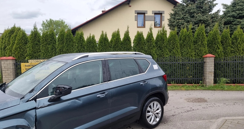 Seat Ateca cena 29800 przebieg: 66000, rok produkcji 2019 z Kraków małe 232